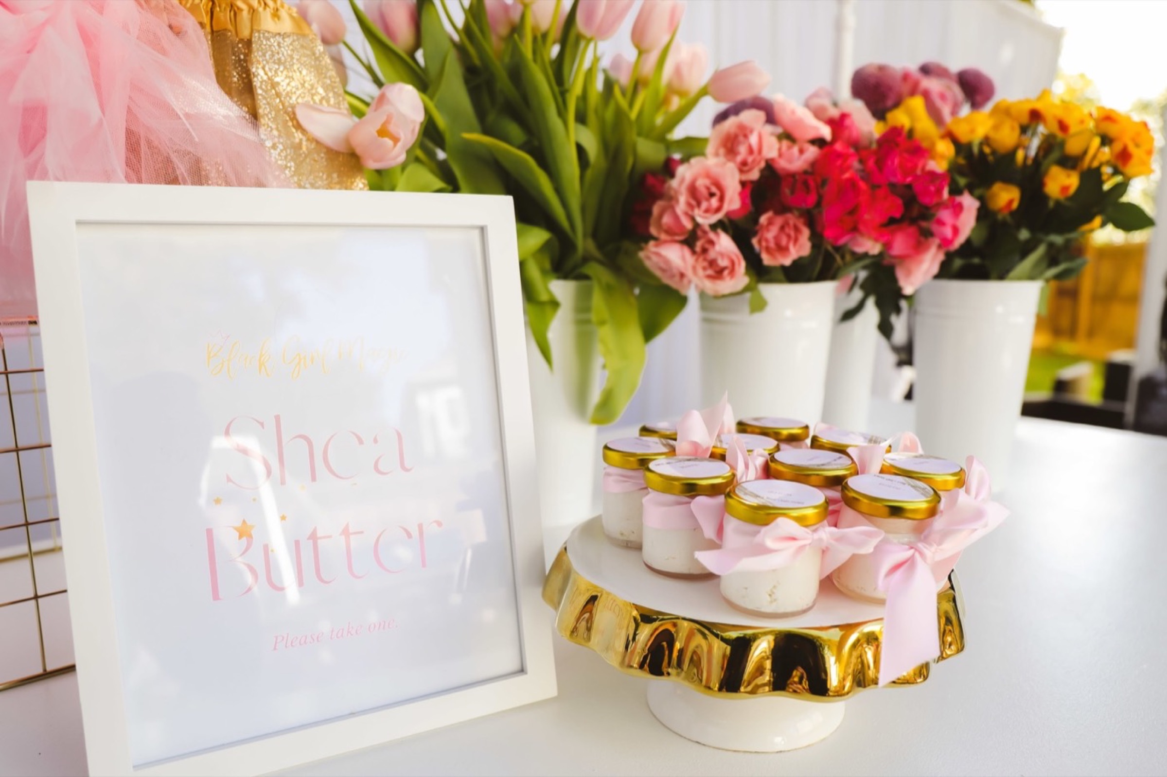 Themed Baby Shower - Black Girl Magic Decor
