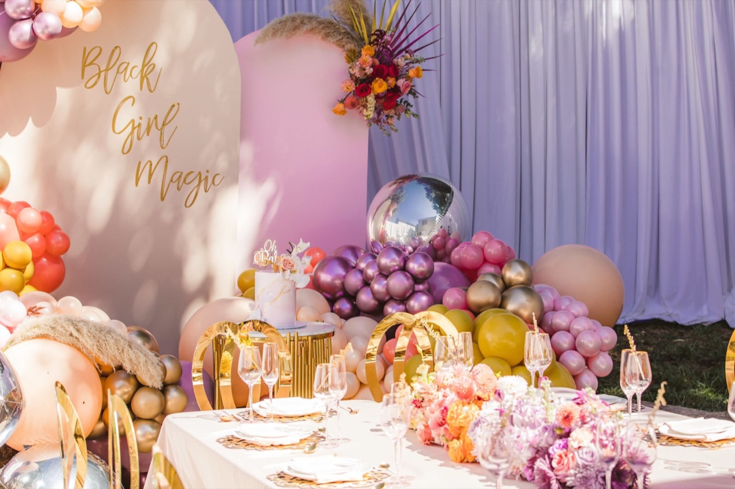 Themed Baby Shower - Black Girl Magic