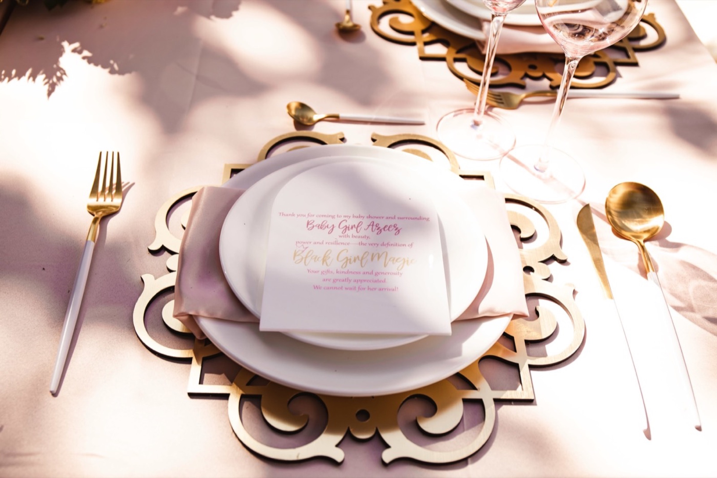 Themed Baby Shower - Black Girl Magic