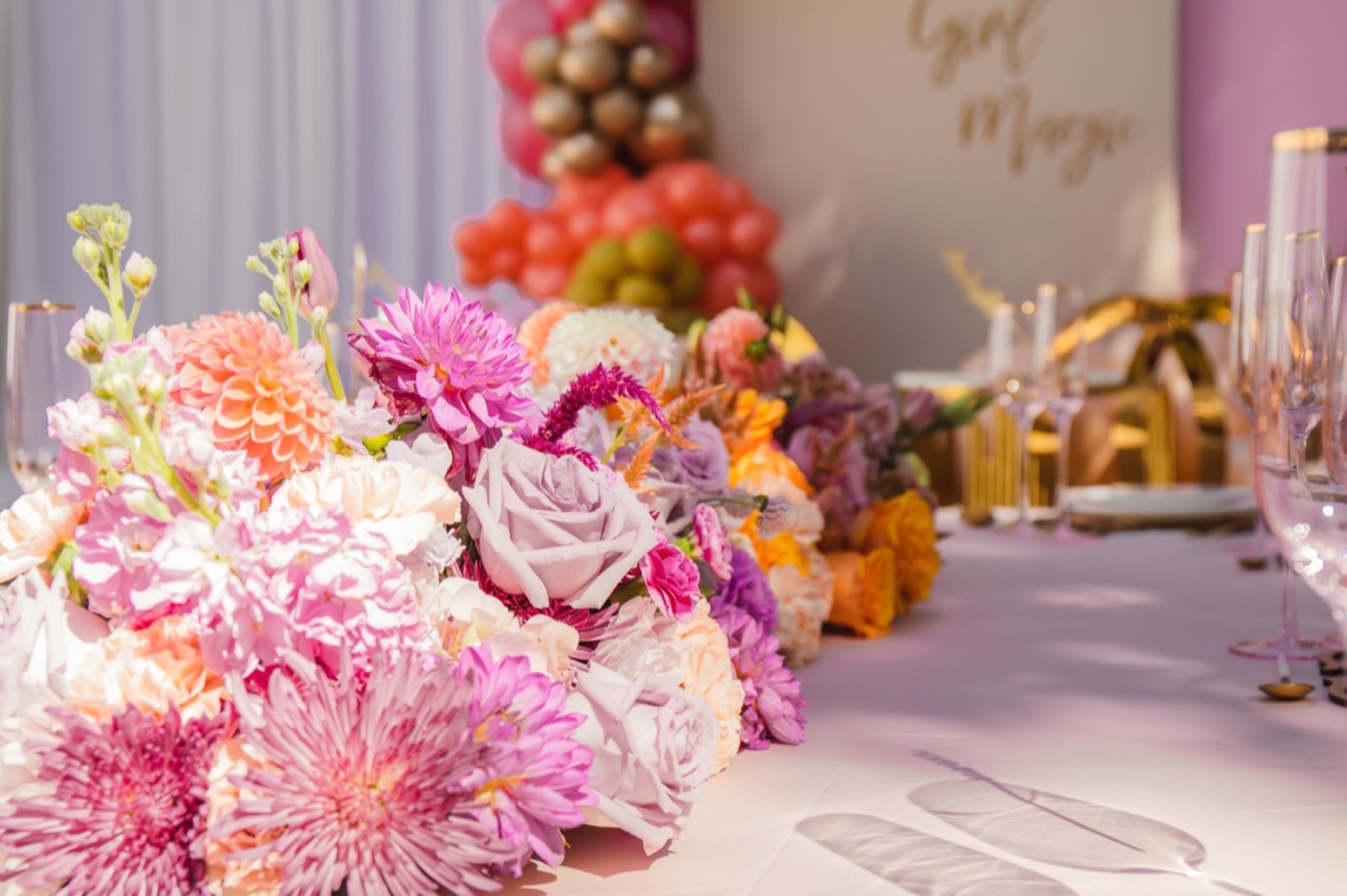 Themed Baby Shower - Black Girl Magic Decor